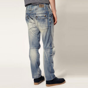 Carrot Fit Blue Jeans