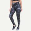 Smoke Print Gym Leggings