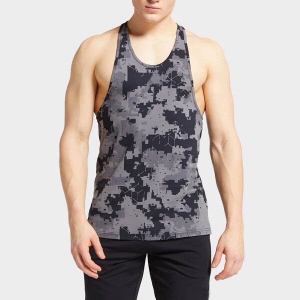 Gym Stringer Camo Print